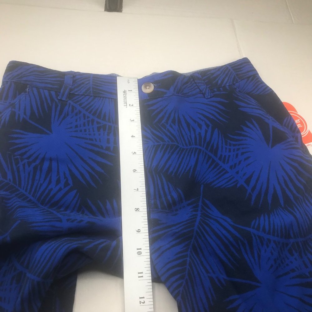 Wonder Nation Boy's Size 14 Husky Adjustable Waist Flat Front Short Blue New - Picture 11 of 13
